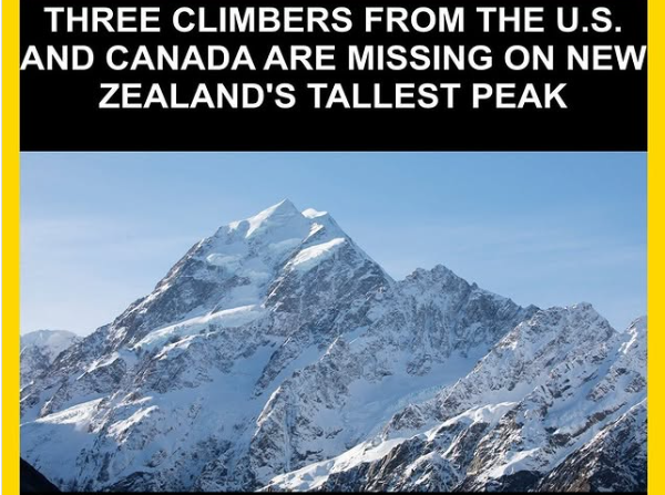 Three Climbers Dead On New Zealand’s Tallest Mountain: Police