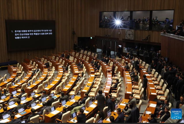 S. Korea’s Parliament Fails To Pass Impeachment Motion Against President Yoon