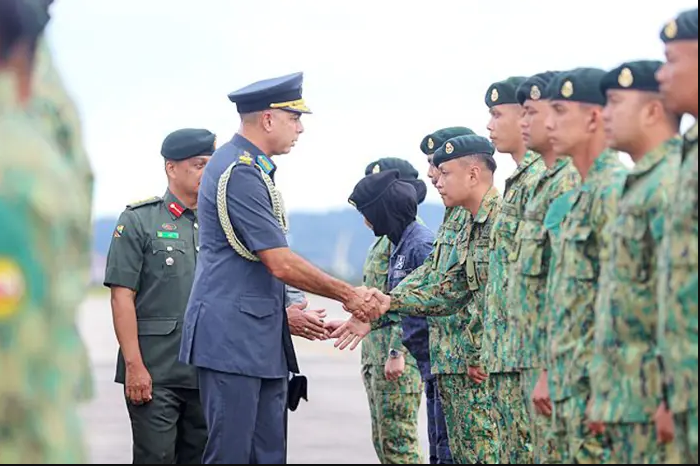 Bruneian Military Personnel Return From UN Peacekeeping Mission