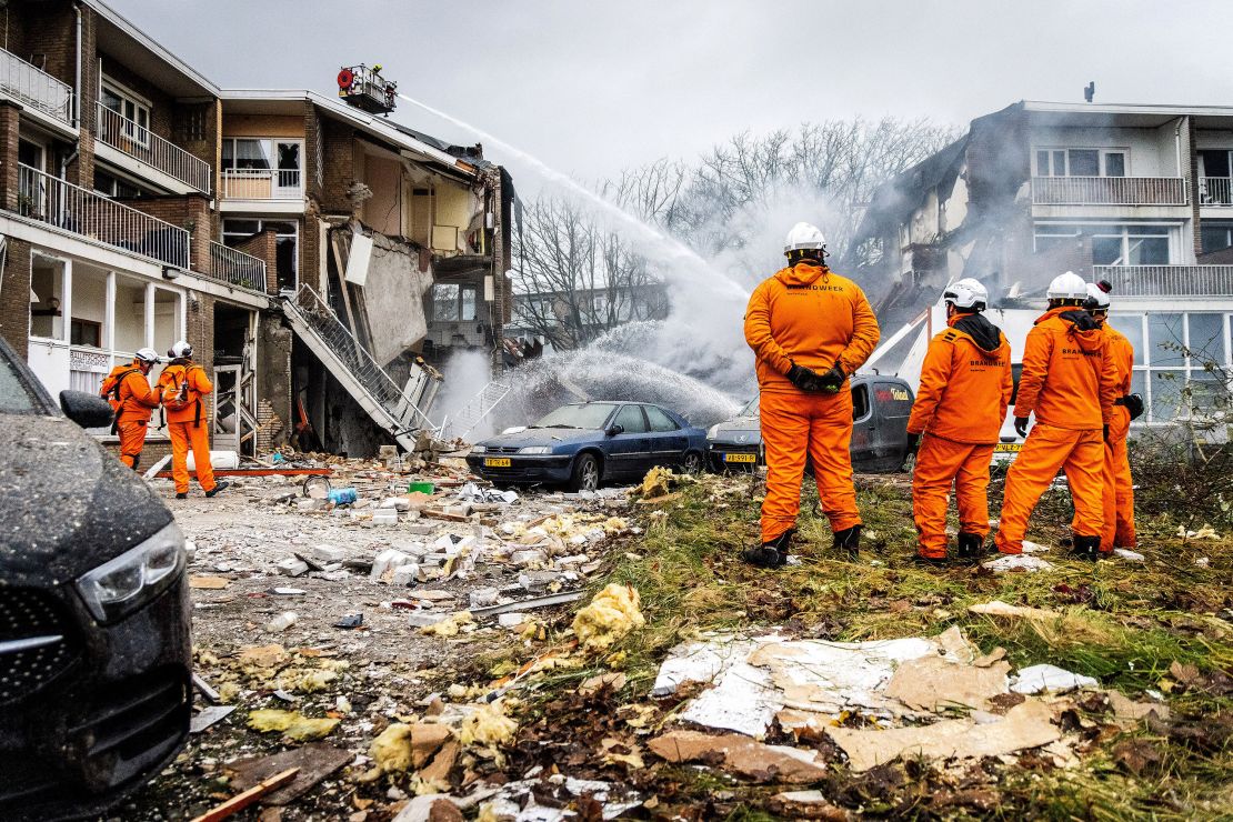 Netherlands: At least five killed after blast causes Dutch apartment building to partially collapse