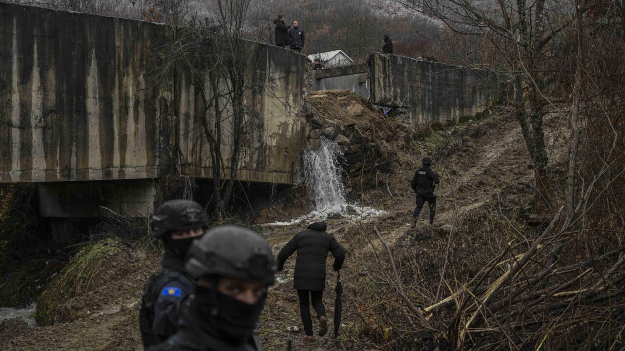 Kosovo, Serbia engage in war of words after canal blast