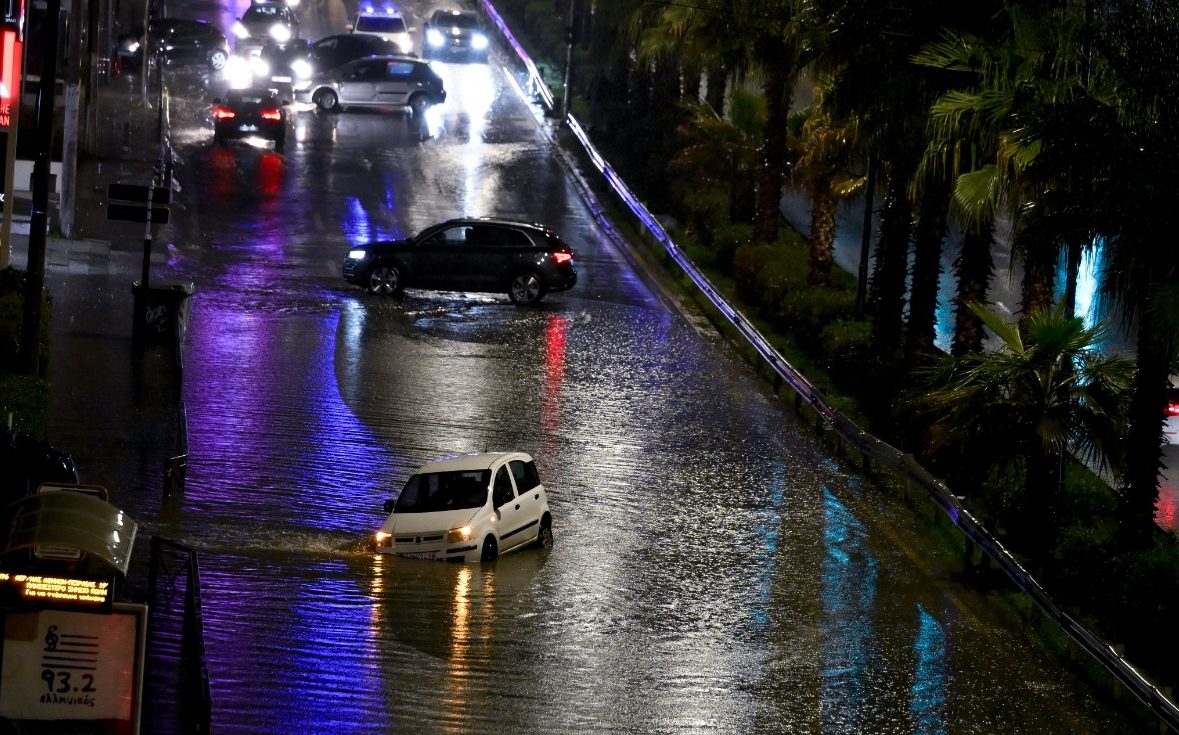 Storm Elena strikes Greece, bringing traffic chaos, flooding