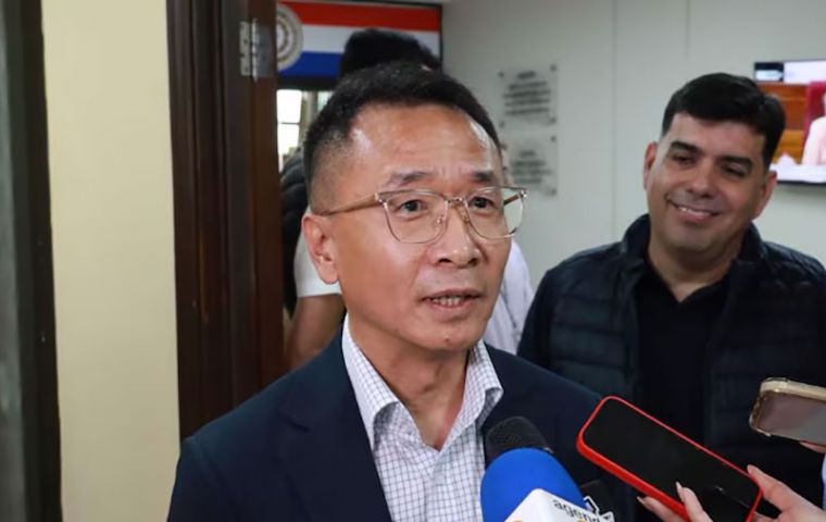 Chinese diplomat faces imminent expulsion from Paraguay