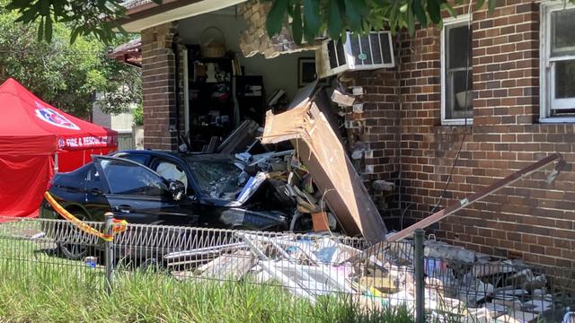 One Dead After Car Crashes Into Sydney House