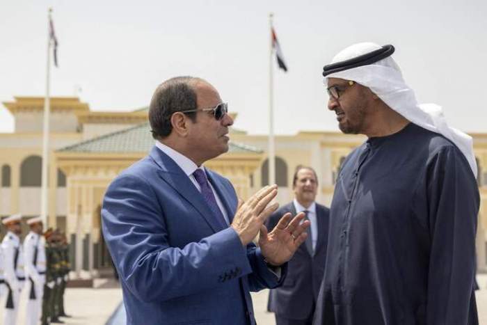 UAE, Egyptian Presidents Hold Talks On Ties, Regional Issues