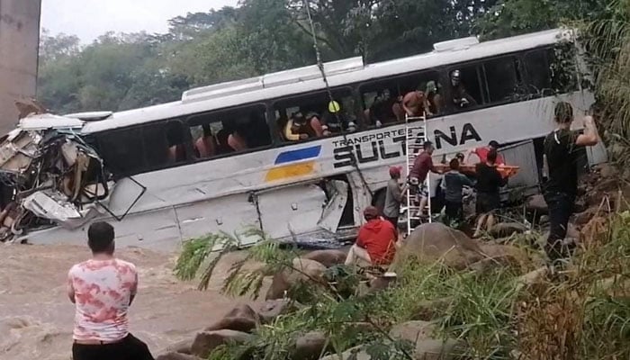 Bolivia: 19 killed as bus overturns in southern Cerdas town