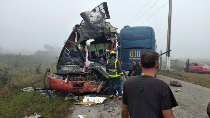 Cuba: 2-bus accident results in six dead and 59 injured in Ciego de Avila province