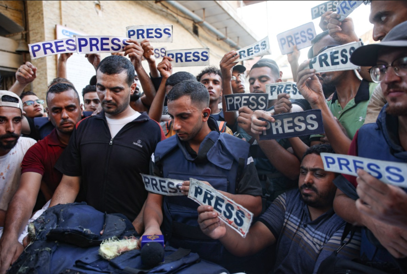 Journalists In Gaza Condemn Israeli Killing Of Media Workers, Urge Int’l Protection