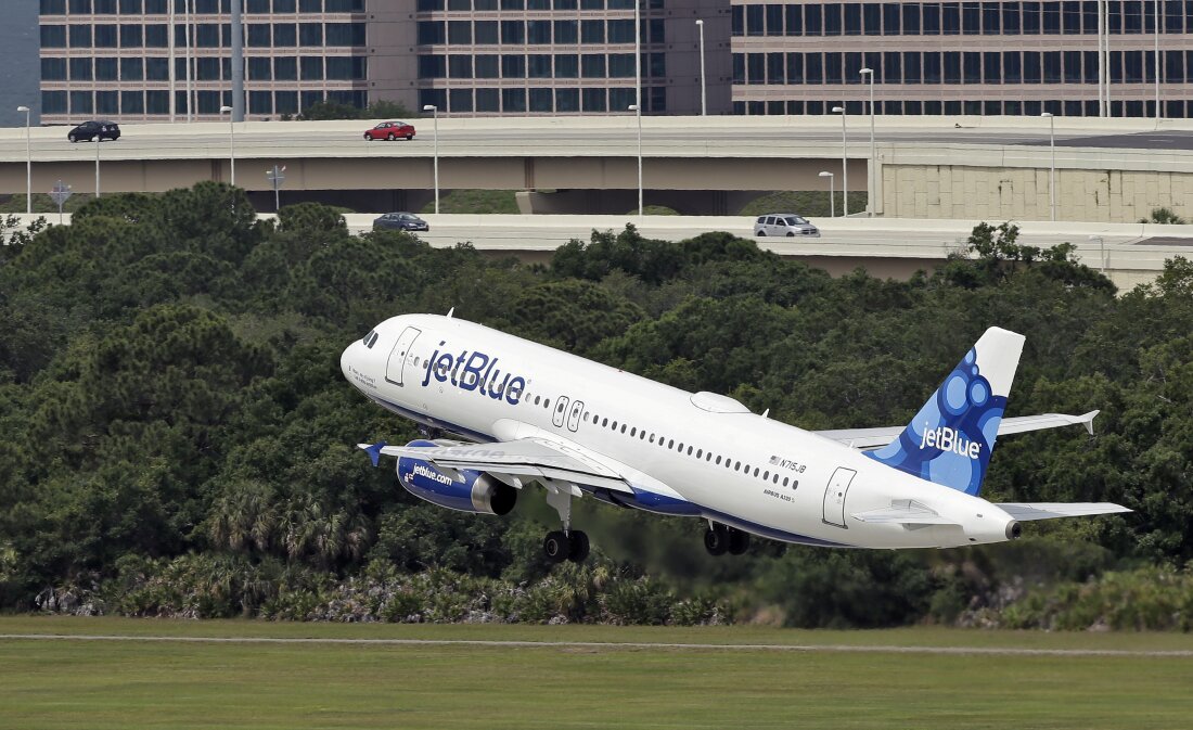 US: 2 bodies found in JetBlue plane’s landing gear compartment at a Florida airport