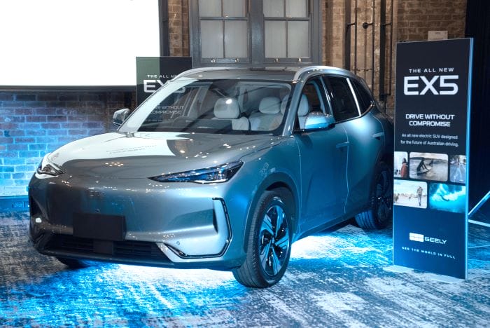 China’s Automaker Geely Launches EV Model Geely EX5 In Indonesia