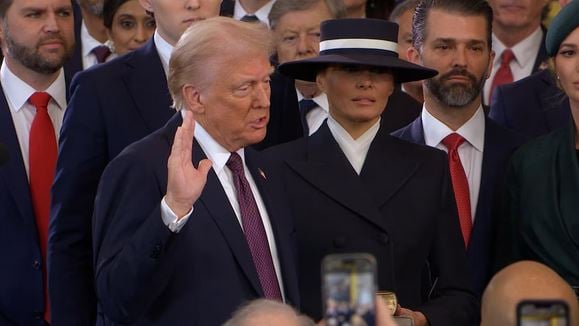 US: Pres Trump sworn in for second term vowing sweeping change