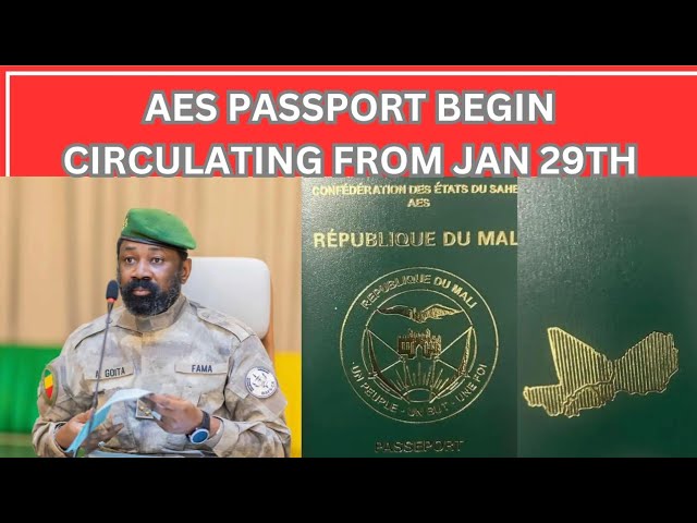 AES Confederation Passport To Circulate Next Week