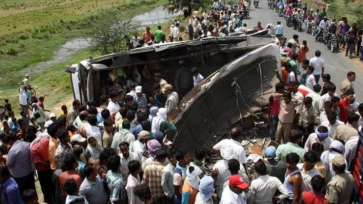 13 Dead In South India’s Two Road Mishaps