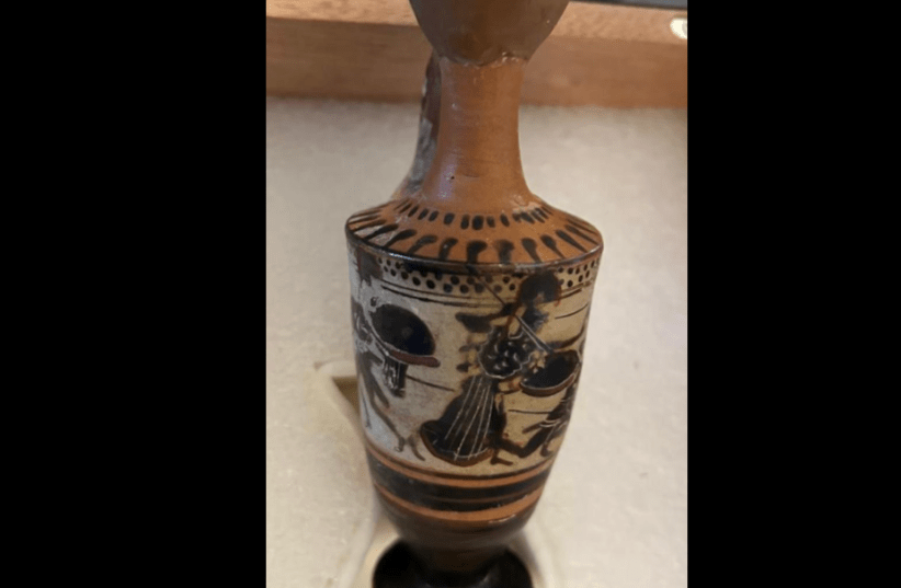 Ancient Greek vase returned home from US museum