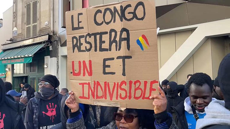 France: Paris protest calls for action on DR Congo violence