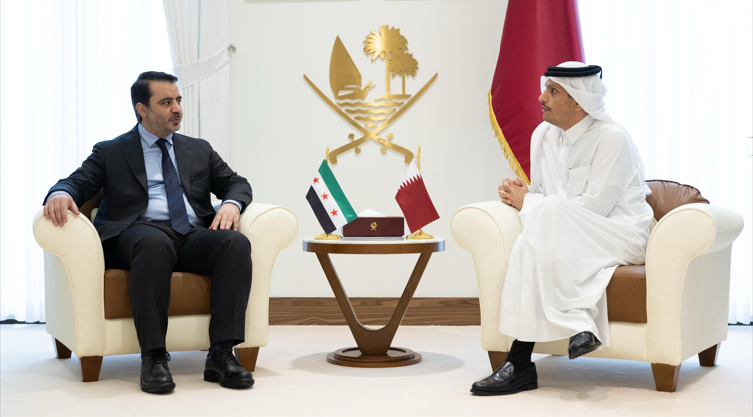 Qatar’s PM Met Syrian FM On Cooperation, Developments In Syria