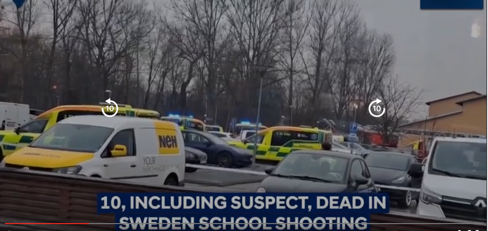 Sweden’s Worst Mass Shooting In History Killed 10 At School