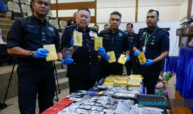 Malaysian Authorities Seized Drugs Worth 2.88 Million USD