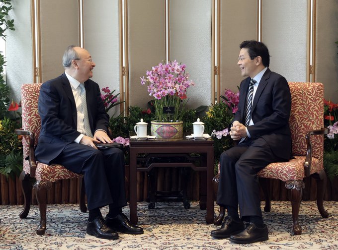 Singapore PM Met Senior Chinese Official