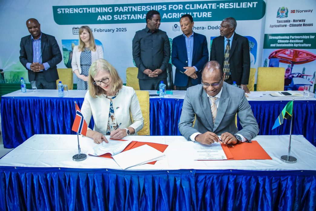 Tanzania, Norway sign 4bn/- deal to enhance agriculture