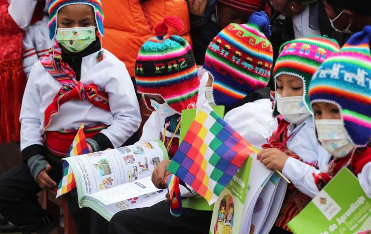 Mask mandates decreed in Bolivia as school year starts amid Covid-19 fears