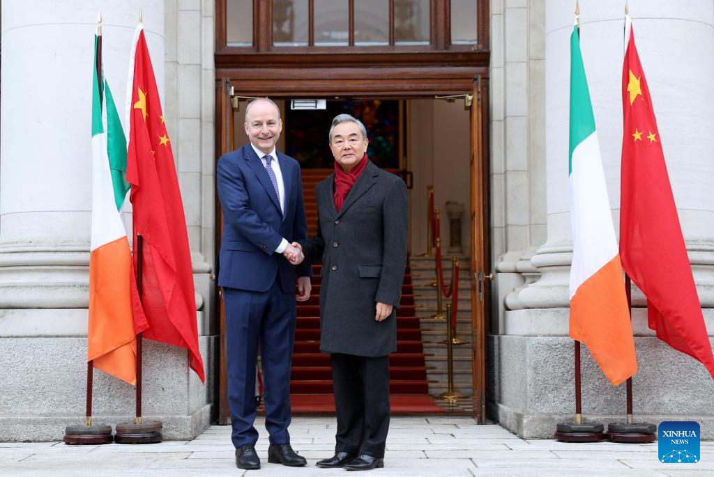 China Ready To Enhance Cooperation With Ireland: FM