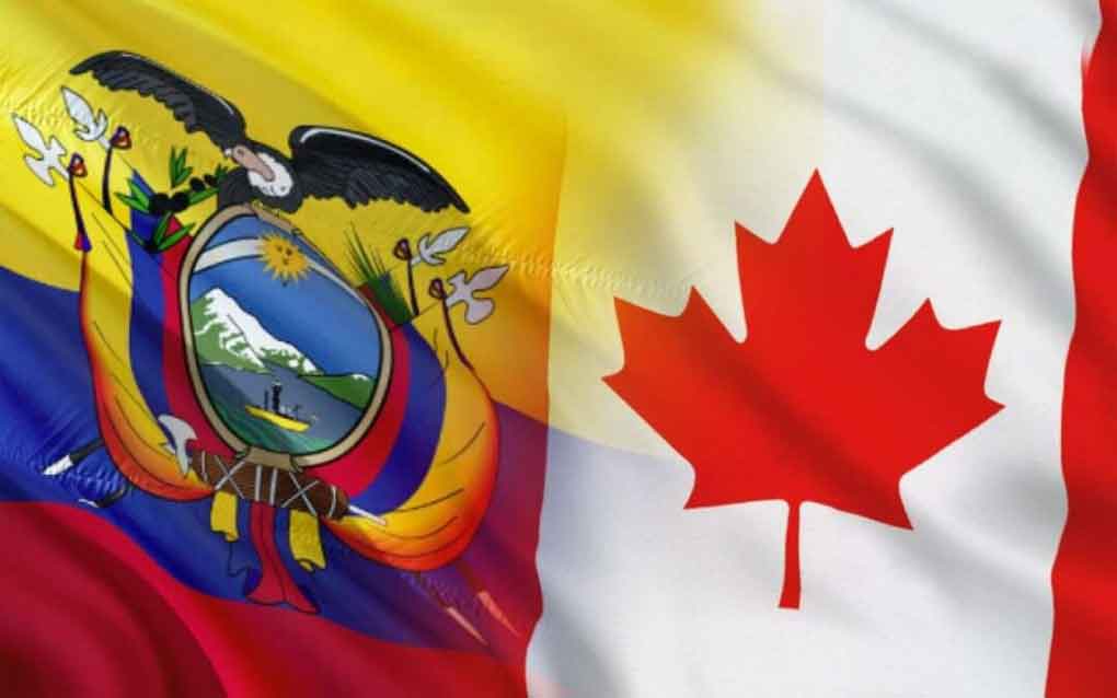 Pres Noboa announces trade agreement between Ecuador and Canada