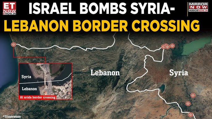 Zionist Israel Strikes Lebanon-Syria Border Crossings, Accuses Hezbollah Of Weapons Smuggling