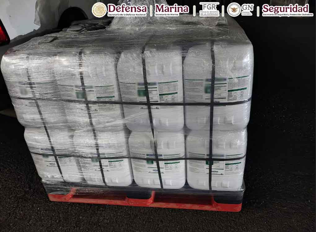 Mexican authorities seize four thousand kilograms of methamphetamine