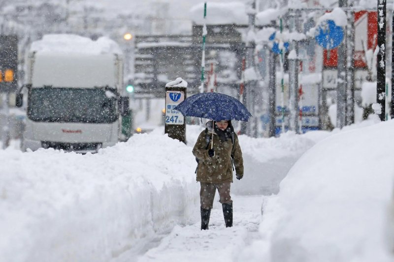 Heavy Snowfall Continues In Parts Of Japan