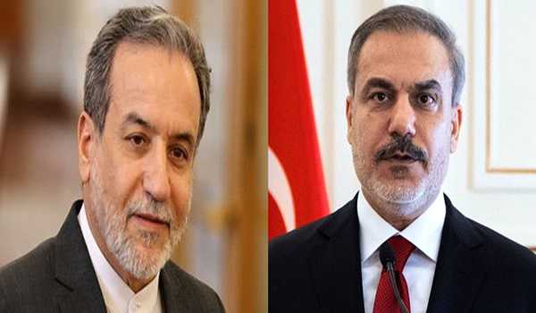 Iran, Türkiye Call For Efforts To Stop Israeli Attacks On Gaza, Lebanon