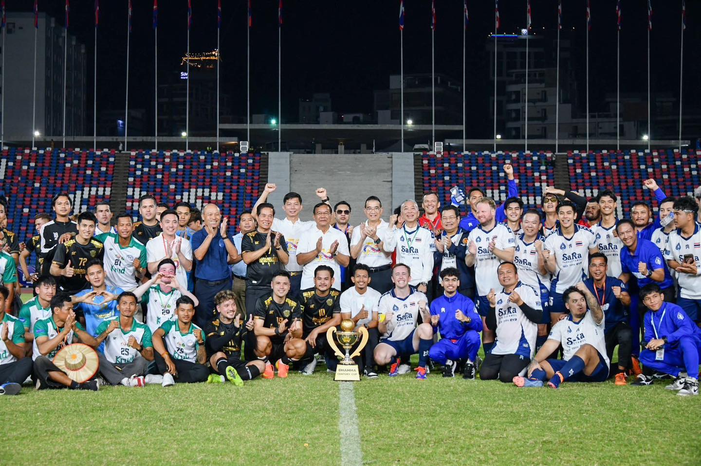 Cambodia, Thailand Celebrated 75th Anniversary Of Diplomatic Ties With Friendly Football Matches