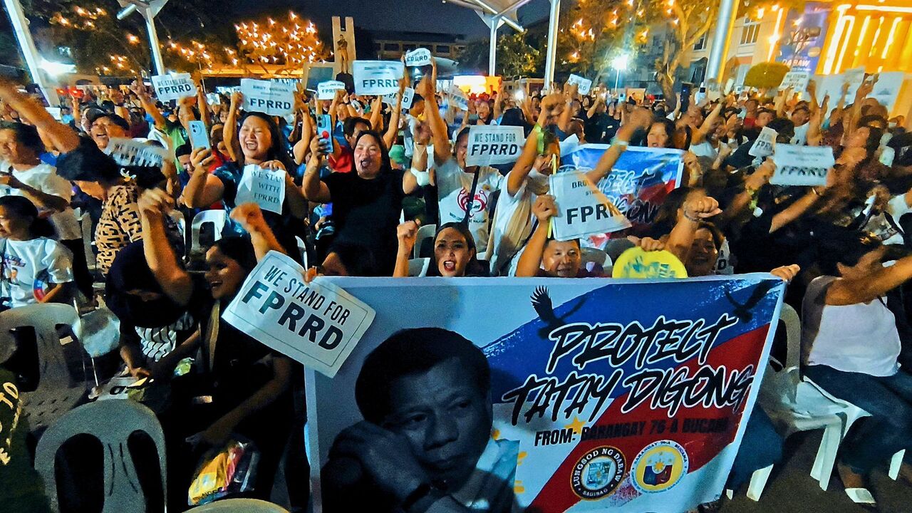 Duterte Supporters Hold Rallies Across The Philippines