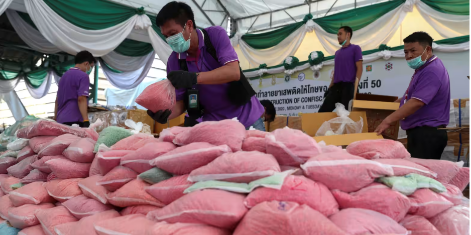 Large Haul Of Narcotics Seized In Myanmar