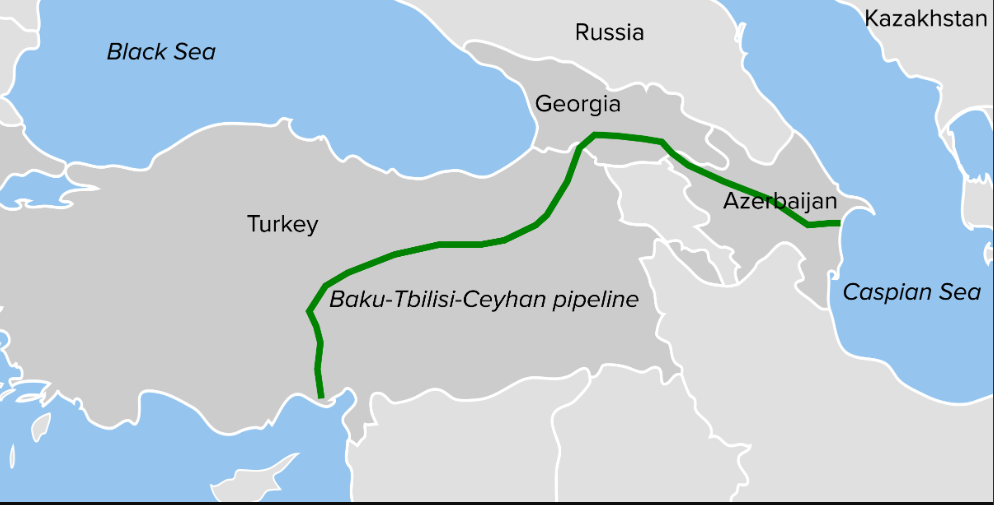 Kazakhstan To Increase Oil Transit Via Baku-Tbilisi-Ceyhan Pipeline