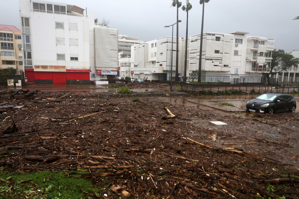 Cyclone death toll rises to four on ravaged French island